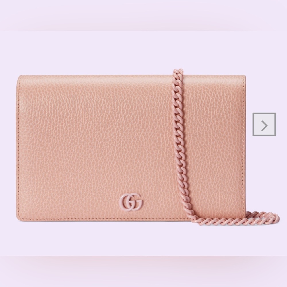 Gucci Blue Marmont mini chain bag